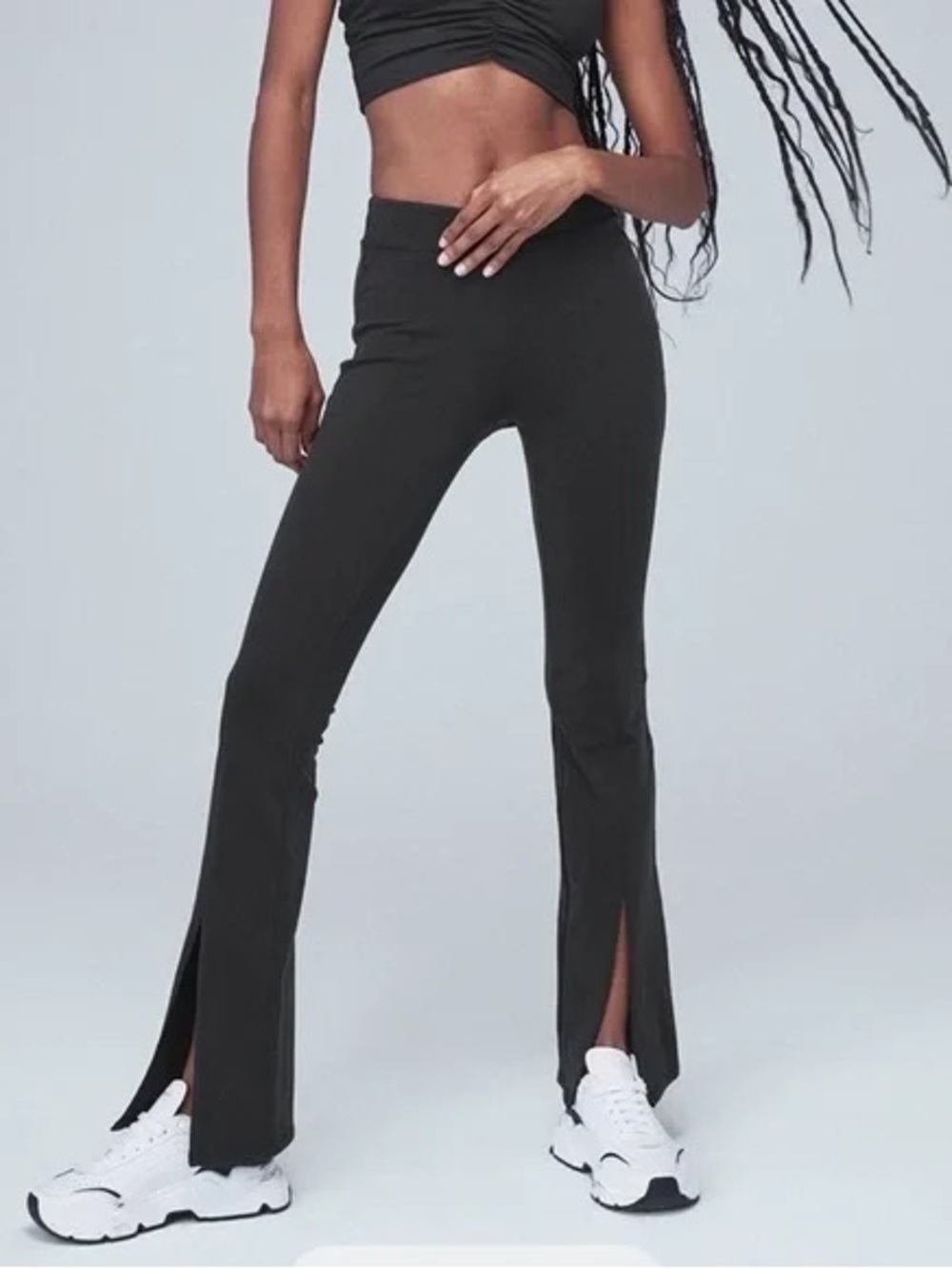 ALO Yoga Flare Leggings Yoga Pants Black XS